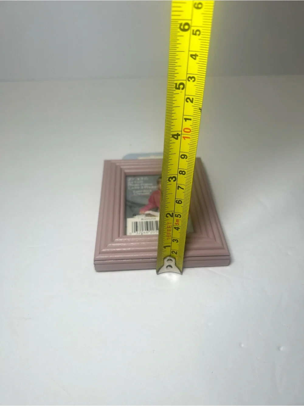 3 Wood Picture Frames 2 x 3 Inch Photo Wooden Photo Frame Assorted Pink & Cream